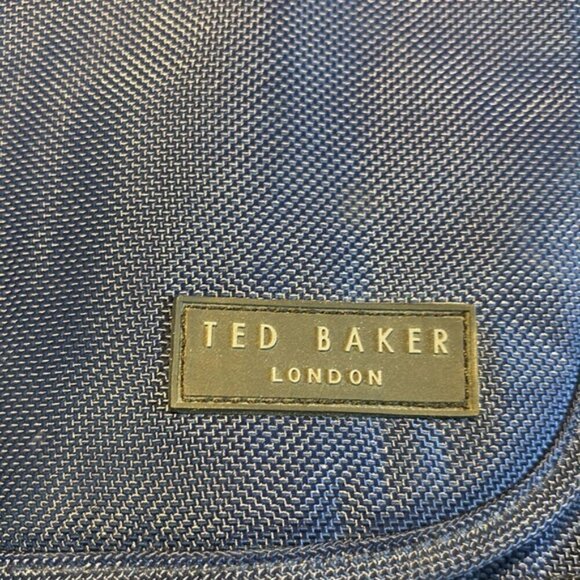 Ted Baker London navy blue nylon Crossbody messenger bag - Picture 9 of 11